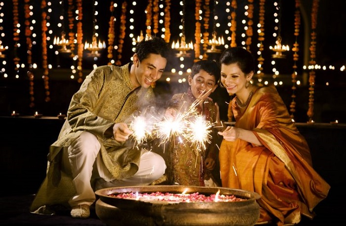 lễ hội mùa thu nổi tiếng Diwali 