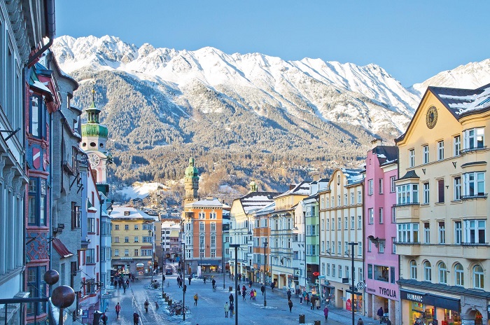 Thành phố Innsbruck nước Áo 