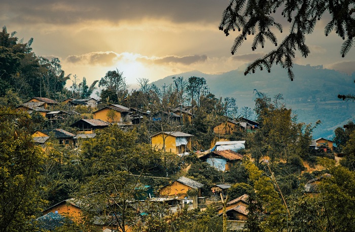 Làng cổ Thiên Hương Hà Giang mang vẻ đẹp hoài cổ