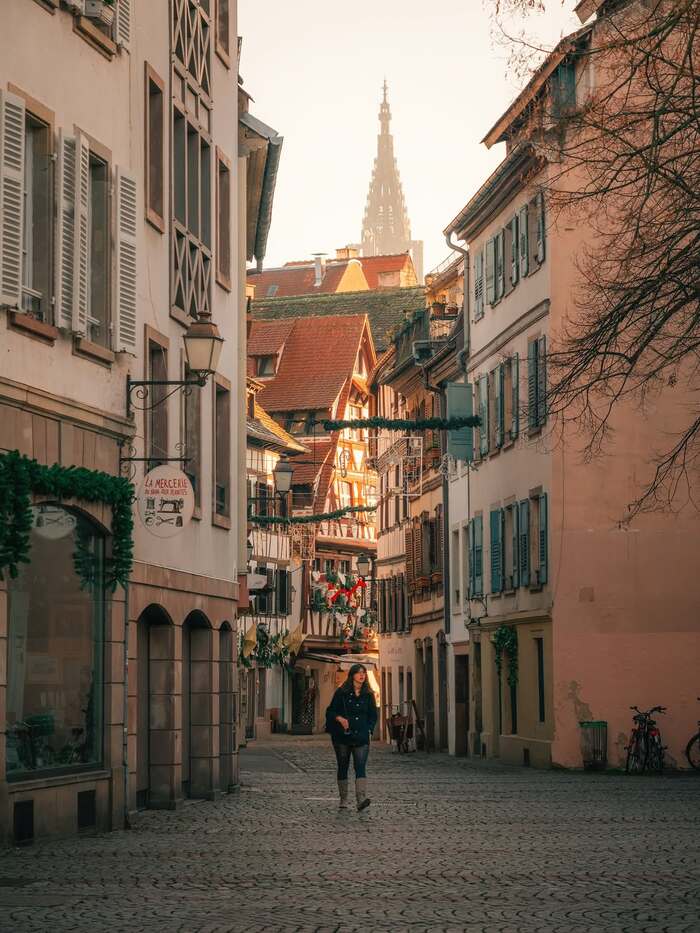 quảng trường Kleber Pháp nằm ở khu phố cổ Strasbourg
