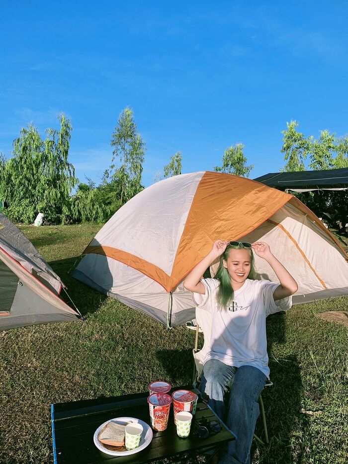 thư giãn giữa thiên nhiên thơ mộng tại địa điểm cắm trại ở Tây Ninh 