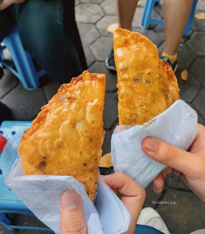 Món ngon mùa thu Hà Nội bánh rán