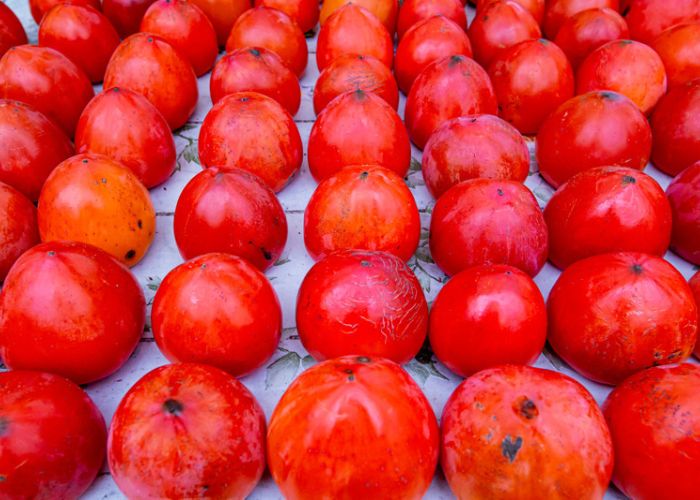 Món ngon mùa thu Hà Nội Hồng Đỏ