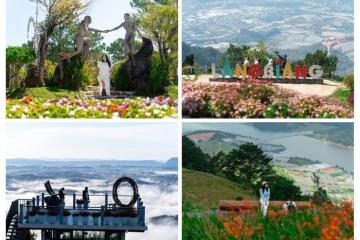 Du lịch Lang Biang Đà Lạt, ngắm trọn vẻ đẹp thành phố sương mù từ trên cao 