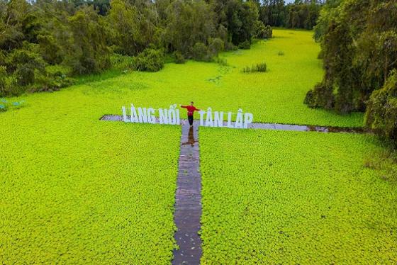 Làng nổi Tân Lập Tây Ninh – điểm du lịch sinh thái Đồng Tháp Mười