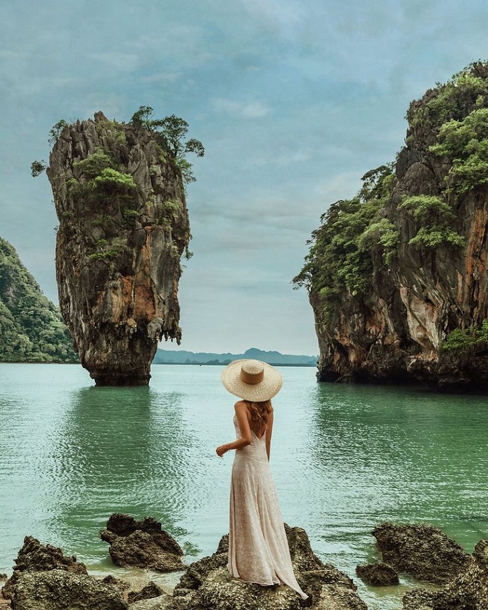 check in Đảo James Bond Thái Lan