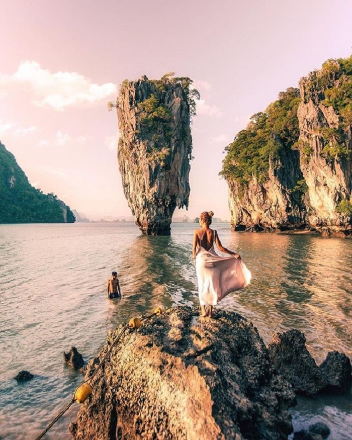 hoàng hôn Đảo James Bond Thái Lan