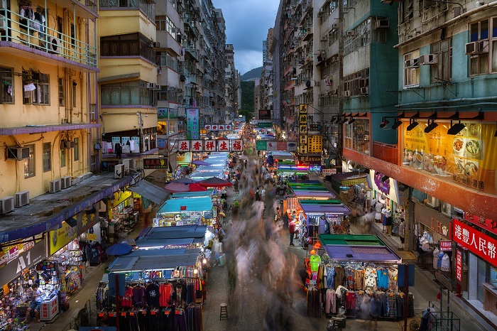 khu Mong Kok Hồng Kông