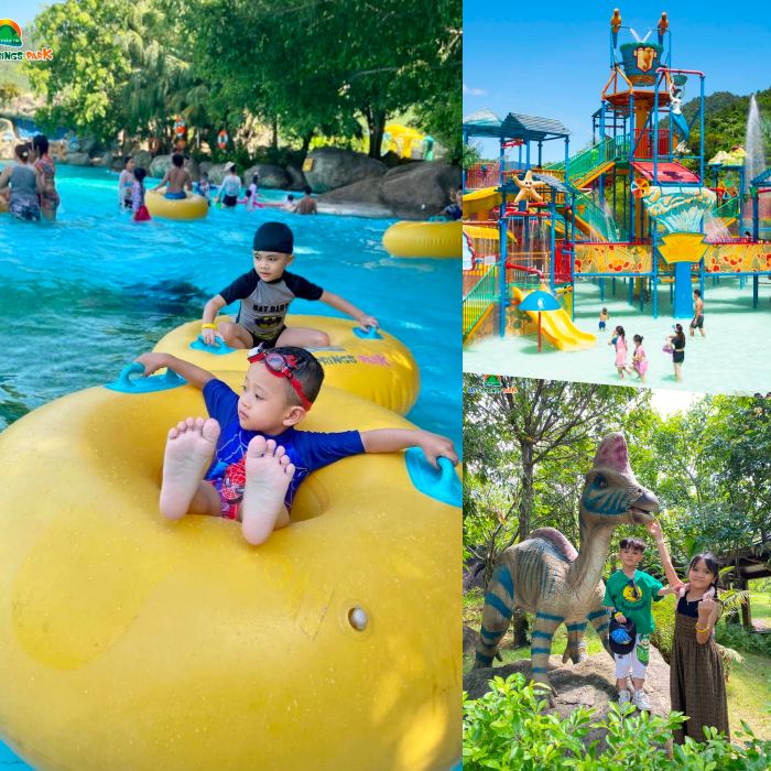 Công viên nước Núi Thần Tài khu vui chơi cho trẻ em ở Đà Nẵng