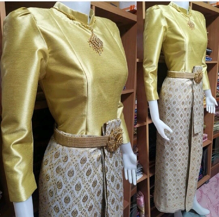 trang phục truyền thống Thái Lan Boromphimman 