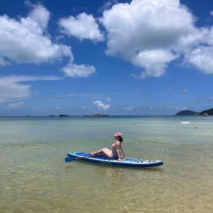 chơi gì ở Bãi Sao Phú Quốc, chèo SUP/thuyền kayak
