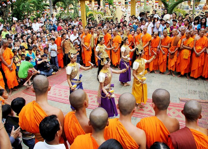 Lễ tết Chol Chnam Thmay một trong những lễ hội truyền thống Bình Phước nổi tiếng