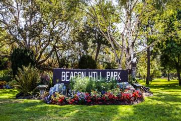 "Ốc đảo xanh" ở công viên Beacon Hill Canada