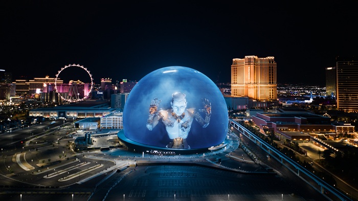 Sphere là show diễn được đầu tư công phu, hoành tráng - Ảnh: Modern Luxury
